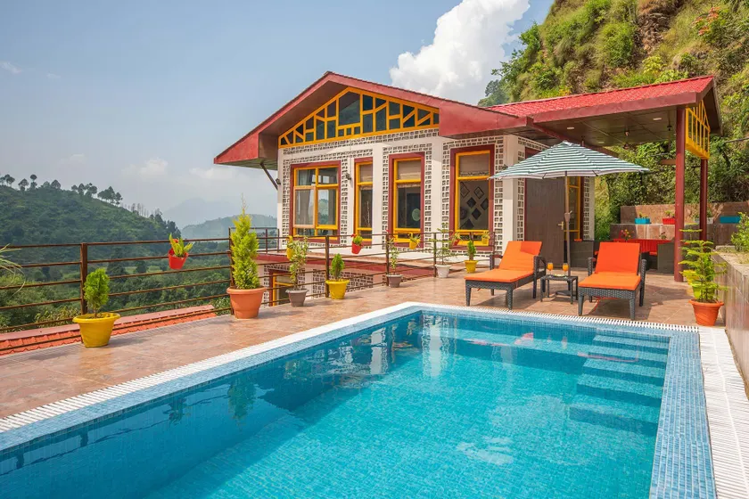 StayVista at Spirits Unplugged with Outdoor Pool - Karyali - Image 1