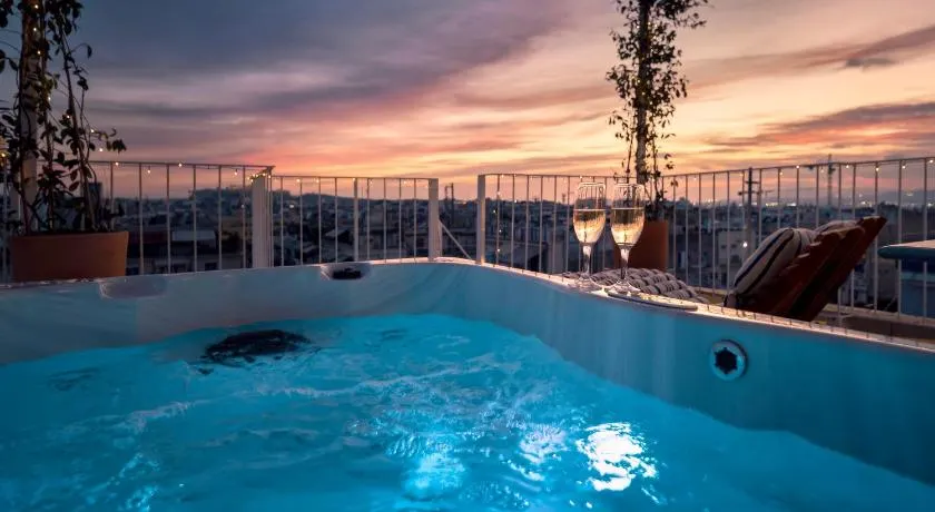 Rooftops of Athens - Areos Studio Jacuzzi & View - Image 1