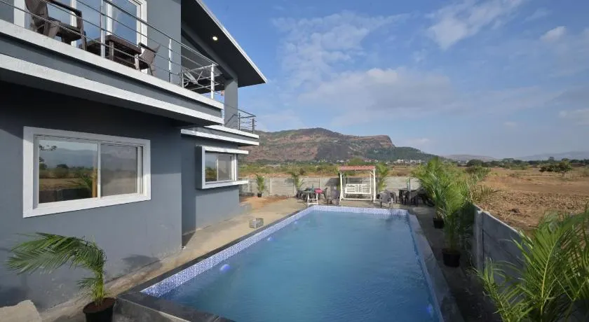 EMPYREAN STAY ll MIRAGE CHALET ll 4BHK II AC II LARGEST POOL - Image 1