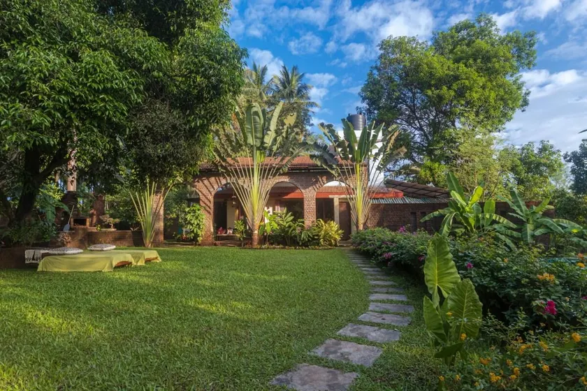 SaffronStays Ambe Moha - 2BHK Veg Villa with Pool, Gazebo, Library & Mango Groves in Karjat - Image 1