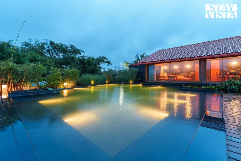 StayVista at Stonescape Villa with Pool, Lawn & Mountain View - Image 1