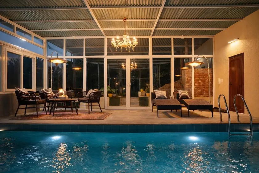 Lux Tent in Majkhali w Heated Pool Tarumarg A - Image 1