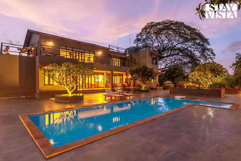 StayVista at El Parque with Pvt Pool & Indoor-Outdoor Games - Image 1