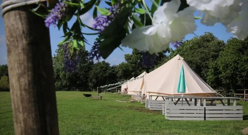 Hopgarden Glamping and camping - Luxury furnished Bell tents & Shepherd huts plus camp field to pitch your own tents - Image 1