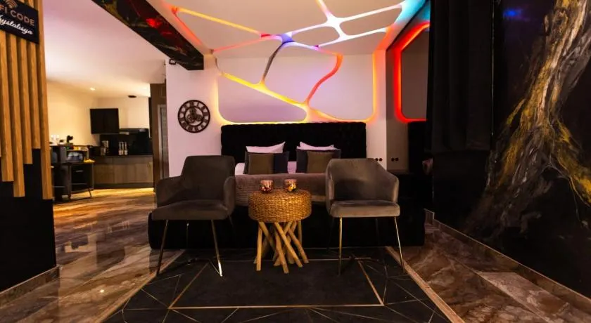 Krystalisya Room Suite Spa Privatif Sauna Jacuzzi Siege Massant - Image 1