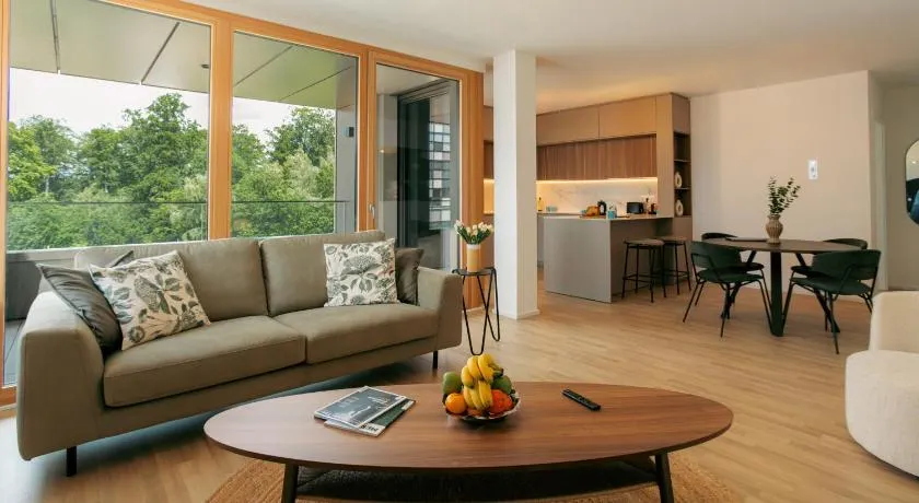Media Bay Apartments in Kirchberg by Rentaroo - Image 1