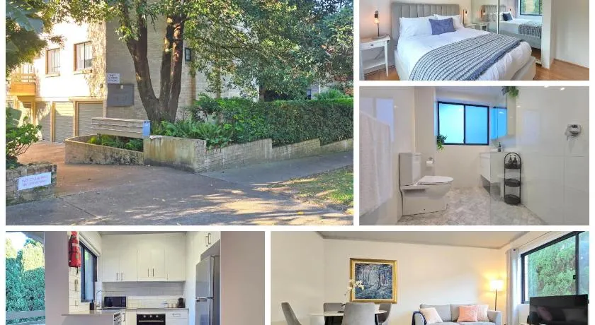 Refined comfort 1 bed Neutral Bay w parking & balcony - Image 1