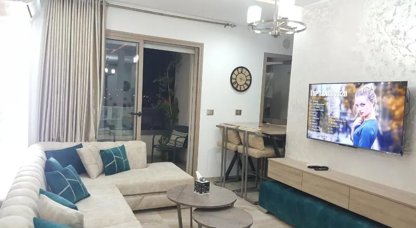 Design & luxury apartment with sea view in Mrezga Hammamet - Image 1