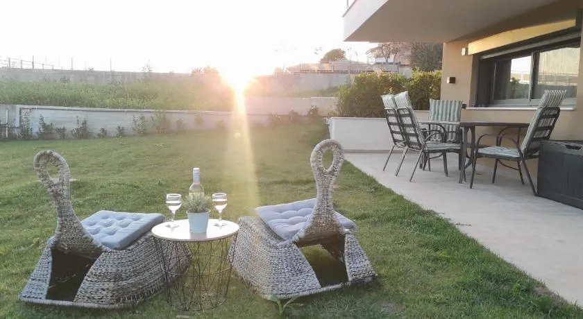 Villa Gala Eretria Family Stay with Sea View, Garden & BBQ - Image 1