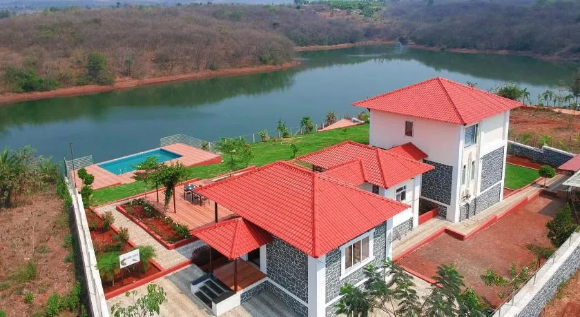 Casa Paun by StayVista - A lake-view villa with Infinity pool, Modern interiors & an amphitheatre - Image 1