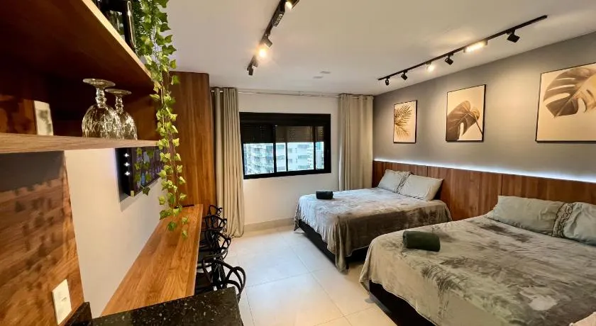 Luxury Flat in Vila Olímpia with Rooftop Pool, Gym, Cinema & More! - Image 1