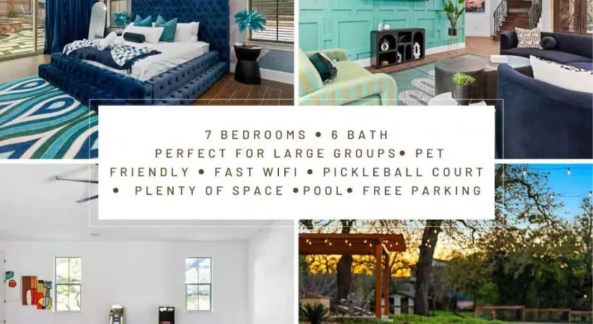 Private Pool Pickleball and Game Room Sleeps 20 - Image 1
