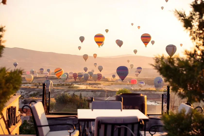 Cappadocia Fairy Chimneys Selfie Cave Hotels - Balloon View Experience - Image 1