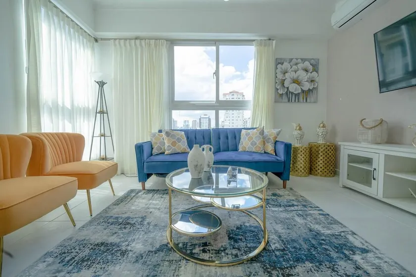SDQ, Gym,Pool,1BR 2B,vista a la ciudad @DowntownF7 - Image 1