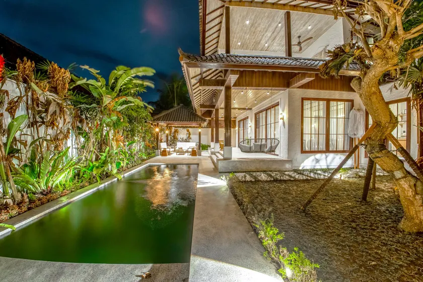 Putri Salju by EVDEkimi - Garden Retreat with Pool, Swings & Outdoor Lounge - Image 1