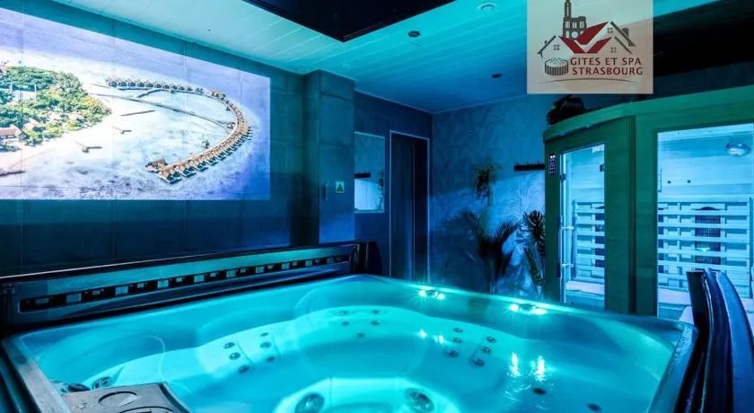 Gites Spa Strasbourg - Villa Cerf - SPA Privé, Sauna, Borne d'arcade, Babyfoot - Image 1