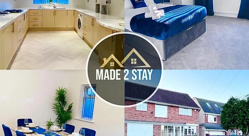 Solihull 5 Bed Home near NEC/Bham airport/JLR/HS2 - Image 1