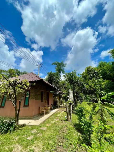 Pai  cozy mud house-field view-5mins from town - Image 1