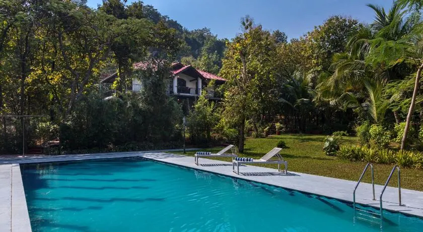Saffronstays Alma Grove 3 BR Pet friendly with Pool & Nature View - Image 1