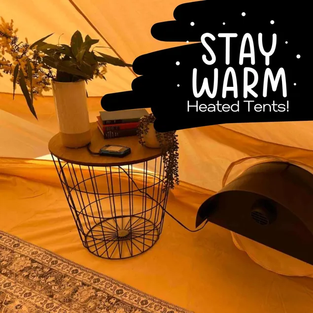 Base Glamp Bruny - Heated Tents for 8 People - Image 1