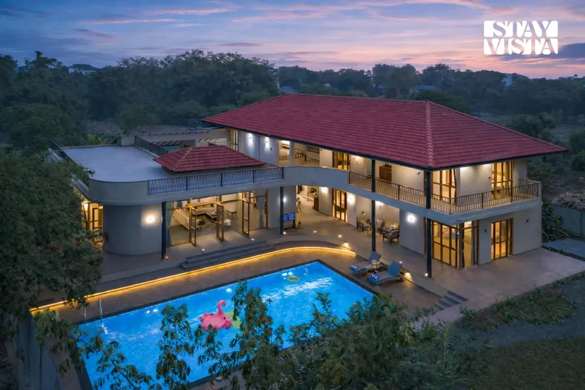 StayVista at Casa Frangipani - Lawn & BBQ - Image 1