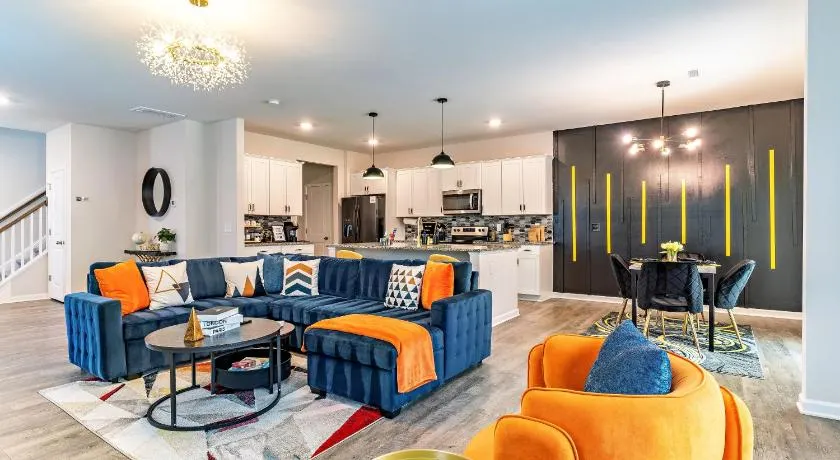 Limited-Time Offer , Raleigh Luxe Family Retreat, Sleeps 6! 15 Min to Downtown, Kids Gear, Fast WiFi for WFH, Ping Pong! EV & Pet Friendly - Image 1