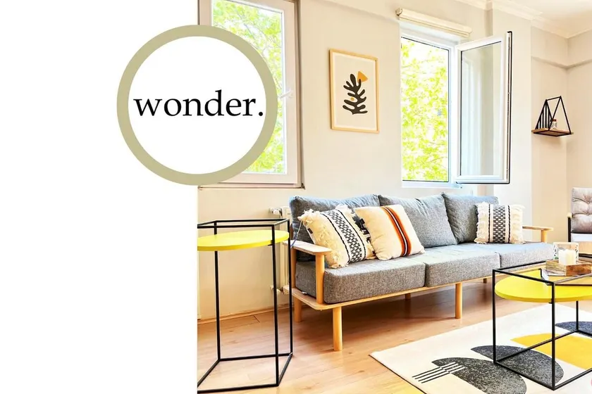 WONDER HOMES-Cozy Flat,2BR, Terrace,Cihangir firz3 - Image 1