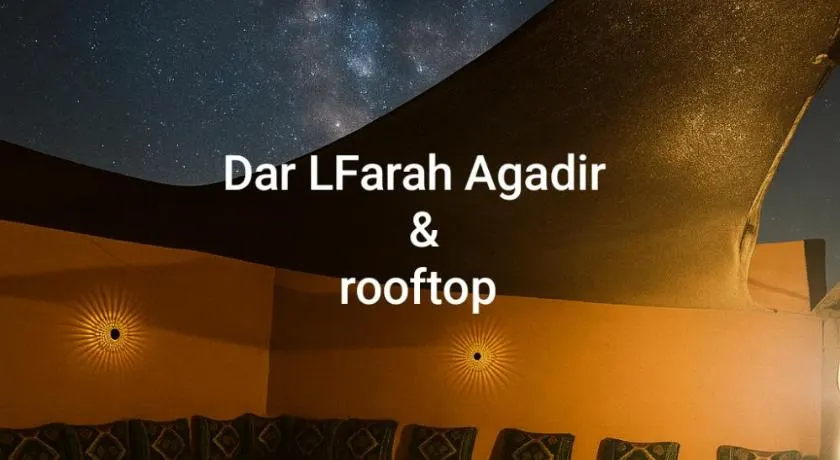 Dar LFarah Agadir & Rooftop - Image 1