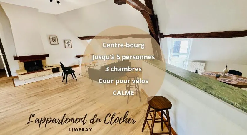 Centre-bourg, calme, familial, l'appart du Clocher - Image 1