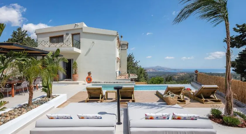 Villa Staride, sea view, private heated pool, playground - Image 1