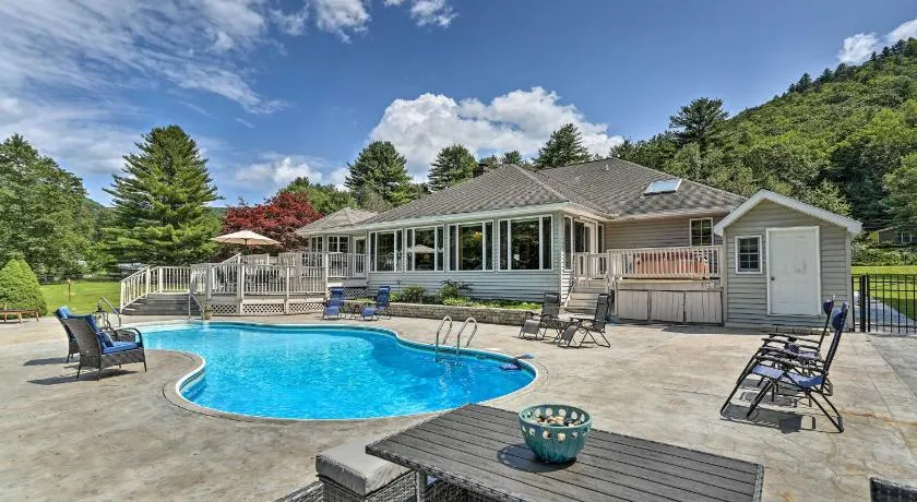 Riverside Retreat in Catskill Mountains with Pool, Hot Tub & Game Room - Image 1