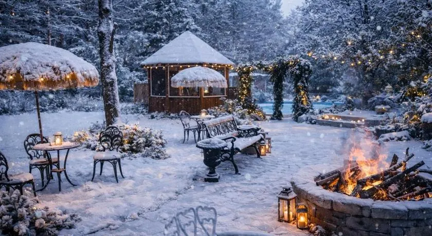 Peaceful Forest Retreat with Fire Pit and BBQ near Mansfield Ski Club - Image 1
