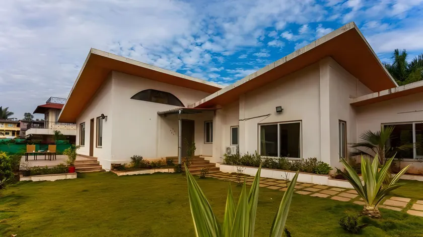SaffronStays Roselle, Malavli - pet-friendly pool villa with modern interiors - Image 1