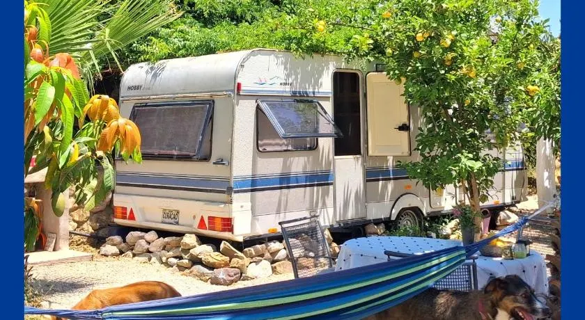 Caravan in Finca Molino in Almayate with Pool, Sea Views, Family Family Touch & Dog Madness - Image 1