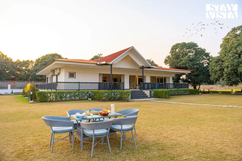 StayVista at Villa Solace with Lawn - Image 1