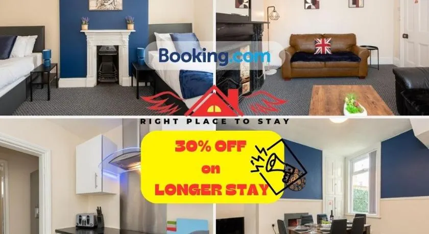 Darlington Modern 2 Bed Apartment Great for Contractors - Image 1