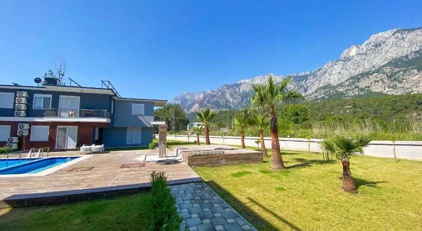 Palmiye Home Havuzlu Apart Dağ Manzaralı Göynük Kemer - Image 1
