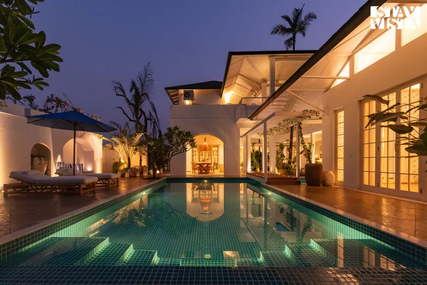 Villa Selene - Dolly J Homes - Sangolda by VIEDA, StayVista - 5BHK with Jacuzzi & Bar - Image 1