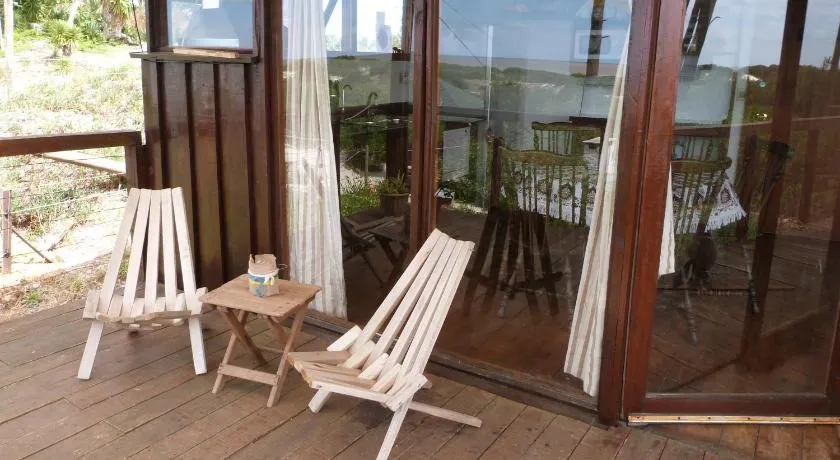 Cabaña en la playa. ventanales y terraza al mar - Image 1