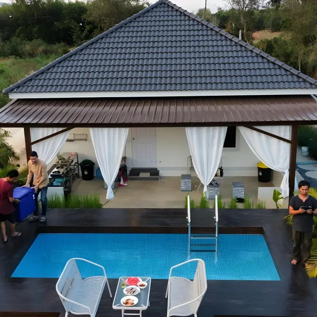 Baannoi in the garden บ้านน้อยกลางทุ่ง Pool villa - Image 1