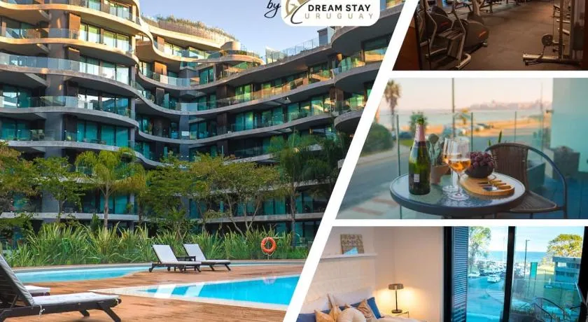Forum Puerto del Buceo - Apartamento de 1 Dormitorio con vista al mar - Piscinas climatizadas interiores y exteriores - Sauna - Gimnasio completo y moderno - concierge 24 horas - Acepta mascotas - Image 1