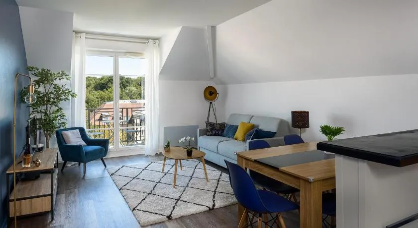 Appartement cosy 2 chambres à 10 min de Disneyland Parking gratuit - Image 1