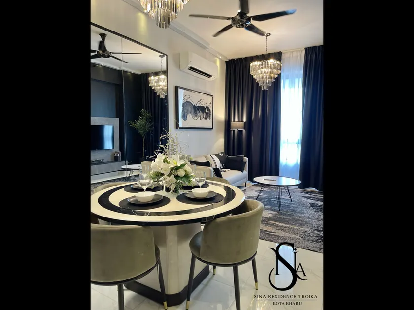 SINA TROIKA RESIDENCE KOTA BHARU 2BR WiFi NETFLIX POOL - Image 1