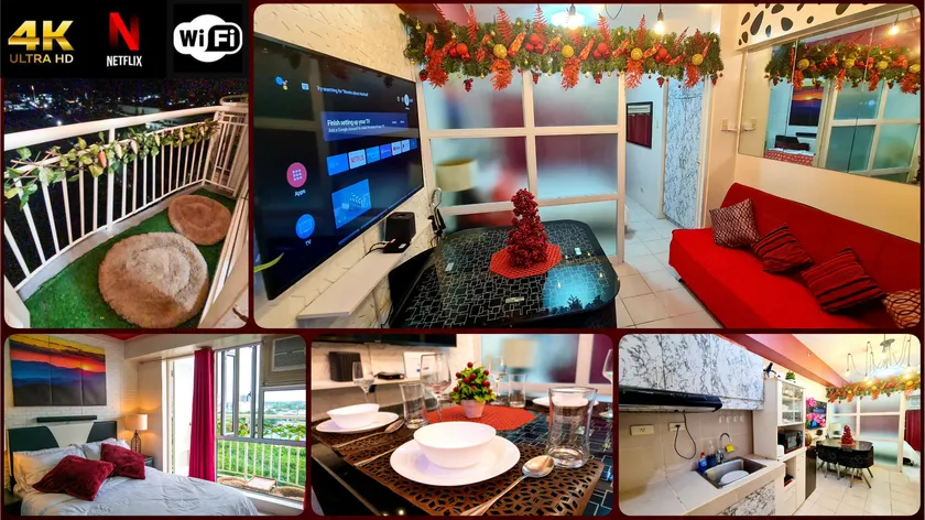 The Red Keep Condotel Tagaytay Cityland Prime Residences with 55in 4k TV & Netflix - Image 1