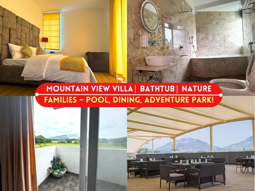 Mountain View, 2BHK Bathtub Villa! Pool/Activities - Image 1