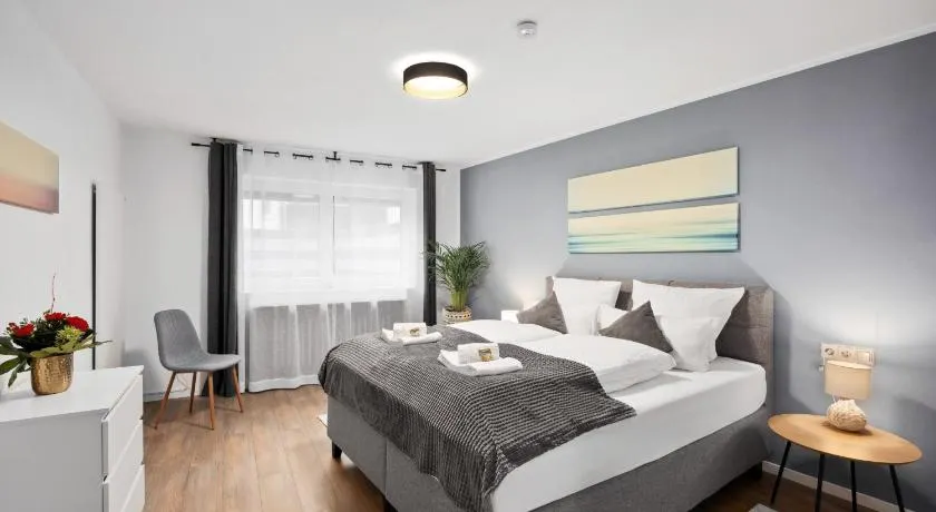 Haven Apartments Laupheim City WLAN Parkplatz Terrasse Balkon - Image 1