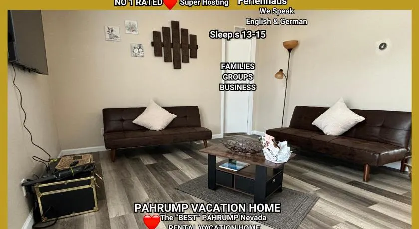 Pahrump Vacation House #1, DeathValley-Las Vegas, Readaways-Healthy Mind - Image 1