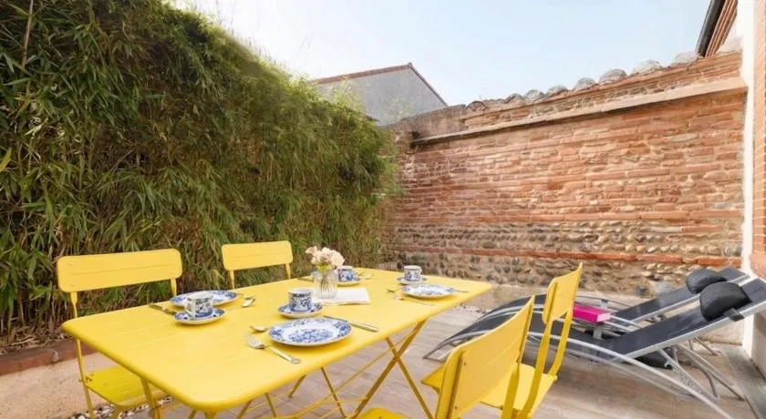 Beautiful House avec AC climatisation - terrasse privée - Côté pavé centre-ville Toulouse - Image 1