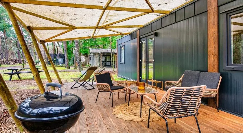 Cozy Chalet w terrace in the Middle of the Forest in Veluwe - Image 1