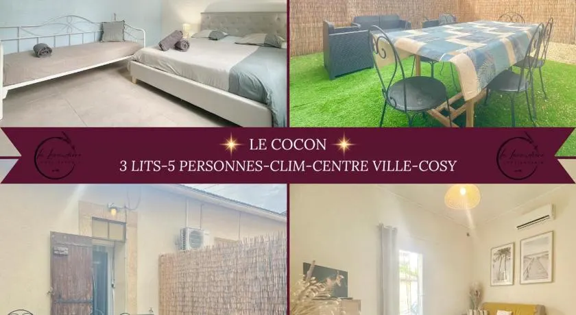 Le Cocon - Rénové, Clim, Terrasse, WIFI, Hypercentre, 5 personnes - Image 1